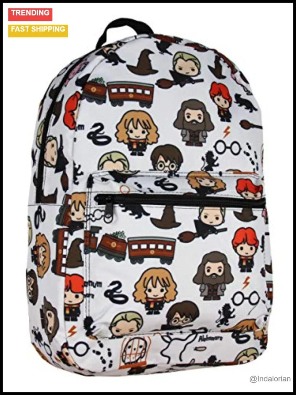 Harry Potter Chibi Laptop Backpack 17